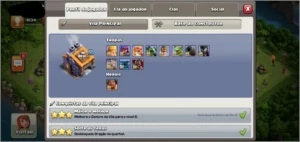 Clash Of Clans, duas contas cv13 e cv14