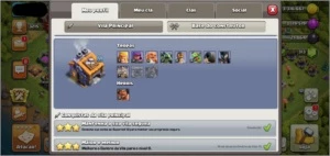 Clash Of Clans, duas contas cv13 e cv14