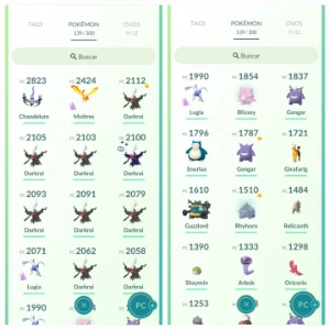 Conta Pokemon GO Nível 30 - Darkrai Shiny - Pokémon