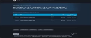 Conta Steam com R$70