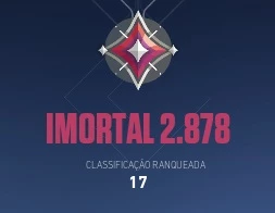 Conta Valorant IMORTAL 2021