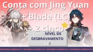 HONKAI STAR RAIL - Jing Yuan + Blade + Bronya + Himeko - Outros