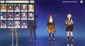 AR22 - Nilou + Chave de Hierofania + Mona - Genshin Impact