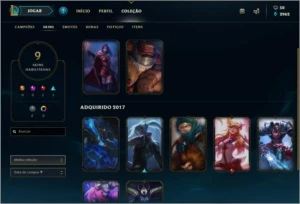 Contas League Of Legends - Diamante 5 e Platina 2 LOL