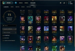 Contas League Of Legends - Diamante 5 e Platina 2 LOL
