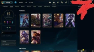 Vendo conta league of legends LOL