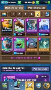 Conta Clash Royale NVL 12