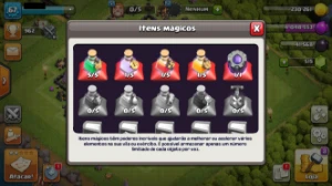 Centro de vila 9 - Semi Full - Clash of Clans