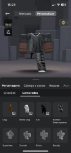 Conta de Roblox com korblox