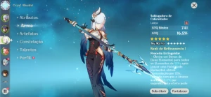 CONTA GENSHIN AR55 / 12x3★ / Shenhe + Bis / Scaramouche - Genshin Impact