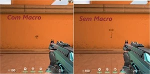 MACRO para No Recoil - Valorant