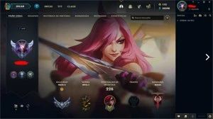 Conta Lol + Valorant - League of Legends