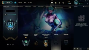 Vendo Smurf Platina 4 com 15 skins - League of Legends LOL