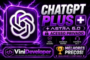 Chat Gpt Plus 6.0 Astra Privado + Codex 30 Dias - Barato - Assinaturas e Premium