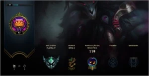 CONTA PLATINA 4,VENHA COMEÇAR JÁ NO PLATINA! - League of Legends LOL