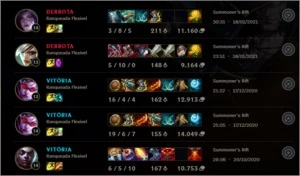 Conta Smurf - EX PLATINA 3 - MMR um pouco alto SOLOQ - League of Legends LOL
