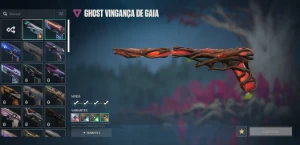 Conta de Valorant com mais de 1600 reais gastos