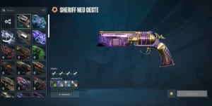 Conta de Valorant com mais de 1600 reais gastos