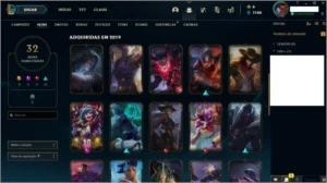 Conta LoL Platina - League of Legends
