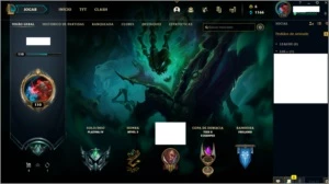 Conta LoL Platina - League of Legends