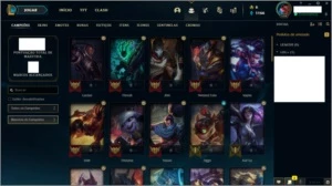 Conta LoL Platina - League of Legends