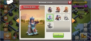 Cv13 TOTALMENTE FULL COM SKINS DO PASSE - Clash of Clans