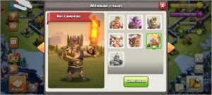 Cv13 TOTALMENTE FULL COM SKINS DO PASSE - Clash of Clans