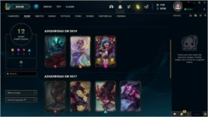 LUX ELEMENTALISTA - CONTA UNRANKED - League of Legends LOL