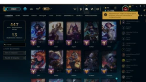 Conta LoL de uso pessoal 200 skins