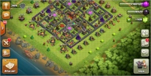 Vende-se conta no clash of clans CV 10