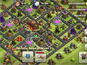 Vende-se conta no clash of clans CV 10