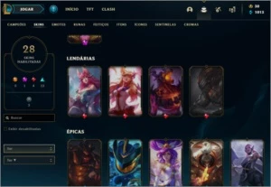 Conta lol platina - League of Legends