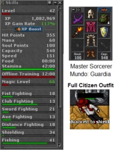 Char Tibia Knight Lvl 178 + 7,3kk + Chars Na Conta + Rk