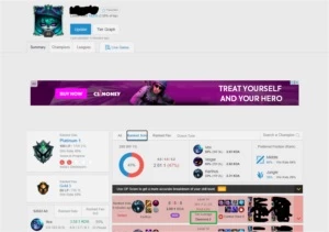 Conta ex d3 na Preseason/atualmente plat 1 na md5 com 2 lose - League of Legends LOL