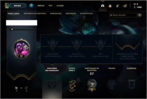 Conta lv 23 com 17 champs e 8 skins - League of Legends LOL