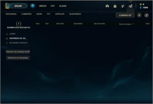 Conta lv 23 com 17 champs e 8 skins - League of Legends LOL