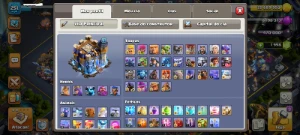 Cv18 Semi Full - 14 Equipamentos Full - Transfiro Para Email - Clash of Clans