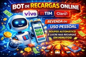 Painel de Recarga Celular - Crédito Celular (Preço Baixo)