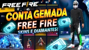 Contas Gemadas e Raras de Free Fire 🚀🔥✅