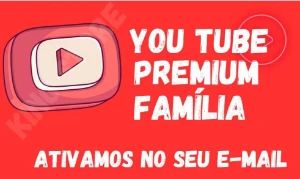 Youtube premium familia 6+ perfil - Assinaturas e Premium