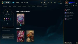 Conta League of Legends lvl 35 unranked LOL