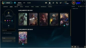 Conta League of Legends lvl 35 unranked LOL
