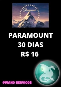 CONTA PARAMOUNT 30 DIAS - Assinaturas e Premium