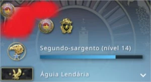 LVL19GC, AGUIA + 2 MEDALHAS - Counter Strike CS
