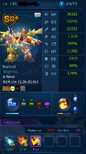 Level 140 Com Ox La Dmo Omega End Game - Digimon Masters Online