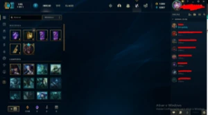 Conta LOL Unraked - 7.350 RP + 13 Capsulas Prime Gaming - League of Legends