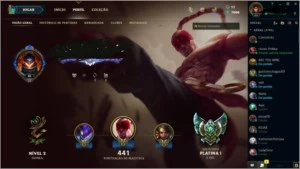 Conta LoL Platina 1, 51 Skins, 128 Campões - League of Legends