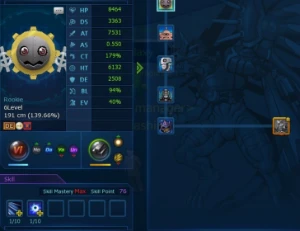 Conta Nadmo Barba X E Crania X Legit - Digimon Masters Online
