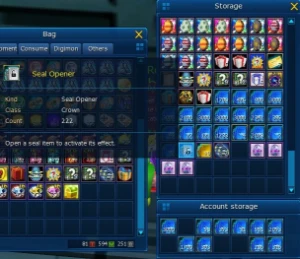 Conta Nadmo Barba X E Crania X Legit - Digimon Masters Online
