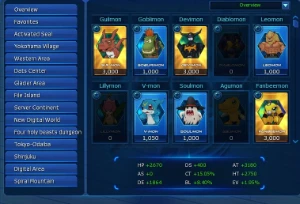 Conta Nadmo Barba X E Crania X Legit - Digimon Masters Online
